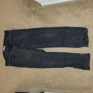 Gap black denim 32x30 slim fit